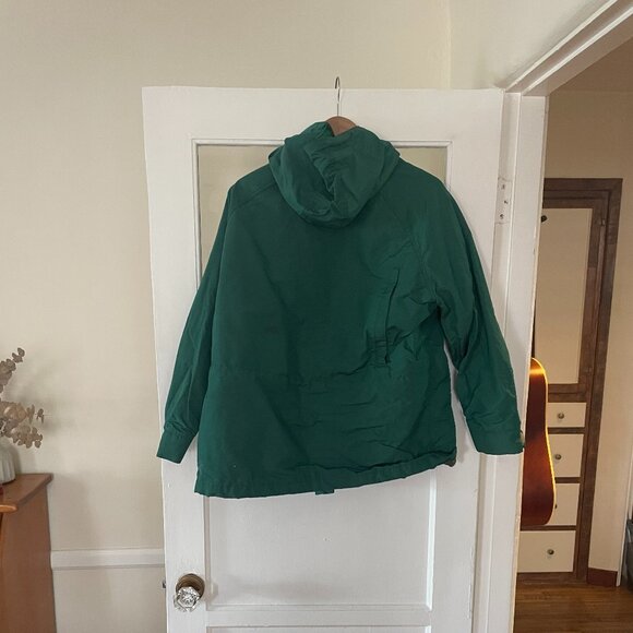 Vintage L.L. Bean Women's Baxter State Parka, Green XL - Picture 3 of 5